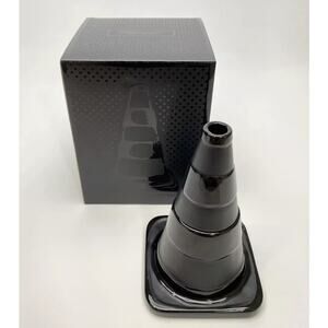 •NEW•  Joshua Vides X Unfinished Business Ceramic "Traffic Cone" Art